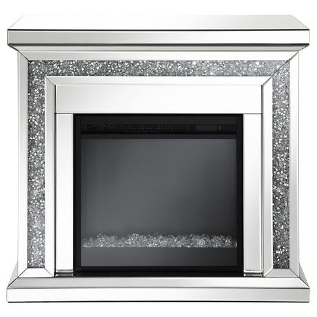 Lorelai Rectangular Freestanding Fireplace Mirror by Coaster at Eve Furniture