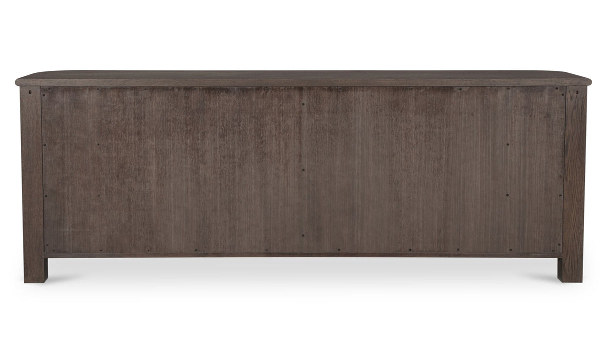 Loren 6 Drawer Dresser Dark Brown by Moe's Home at Eve Furniture