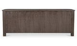 Loren 6 Drawer Dresser Dark Brown by Moe's Home at Eve Furniture
