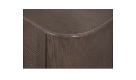 Loren 6 Drawer Dresser Dark Brown by Moe's Home at Eve Furniture