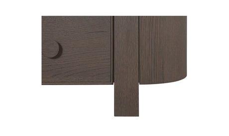 Loren 6 Drawer Dresser Dark Brown by Moe's Home at Eve Furniture