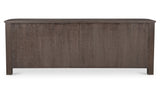 Loren 6 Drawer Dresser Dark Brown by Moe's Home at Eve Furniture