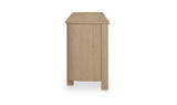 Loren 6 Drawer Dresser Natural by Moe's Home at Eve Furniture