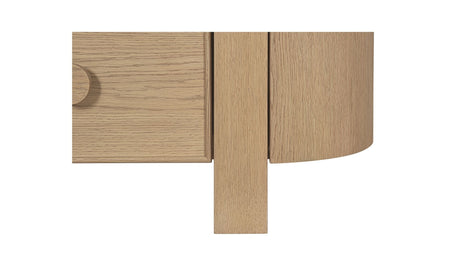 Loren 6 Drawer Dresser Natural by Moe's Home at Eve Furniture