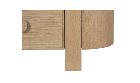 Loren 6 Drawer Dresser Natural by Moe's Home at Eve Furniture
