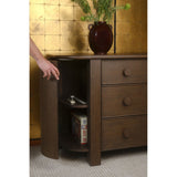 Loren Dark Brown 6 Drawer Dresser by Moe's Home at Eve Furniture