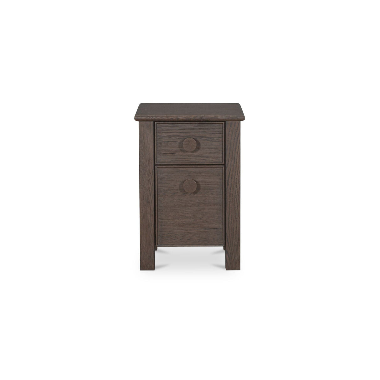 Loren Dark Brown Small Nightstand by Moe's Home at Eve Furniture