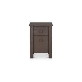 Loren Dark Brown Small Nightstand by Moe's Home at Eve Furniture