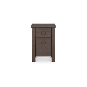 Loren Dark Brown Small Nightstand by Moe's Home at Eve Furniture