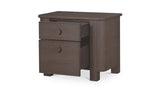 Loren Large Nightstand Dark Brown by Moe's Home at Eve Furniture