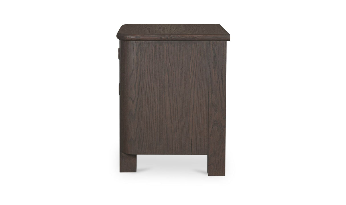 Loren Large Nightstand Dark Brown by Moe's Home at Eve Furniture