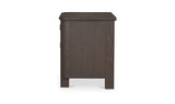 Loren Large Nightstand Dark Brown by Moe's Home at Eve Furniture