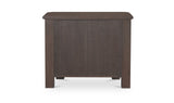 Loren Large Nightstand Dark Brown by Moe's Home at Eve Furniture
