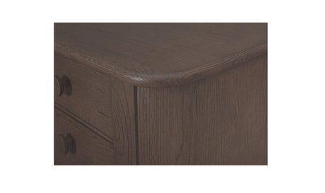 Loren Large Nightstand Dark Brown by Moe's Home at Eve Furniture