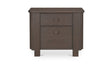 Loren Large Nightstand Dark Brown by Moe's Home at Eve Furniture