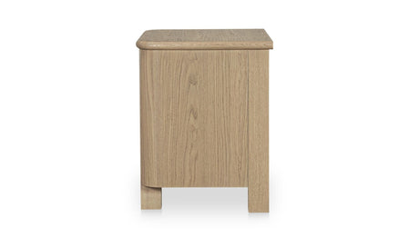 Loren Large Nightstand Natural by Moe's Home at Eve Furniture