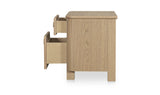 Loren Large Nightstand Natural by Moe's Home at Eve Furniture