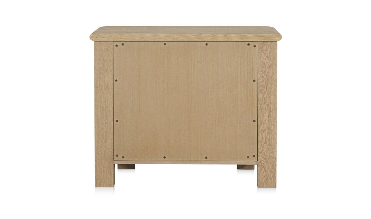 Loren Large Nightstand Natural by Moe's Home at Eve Furniture