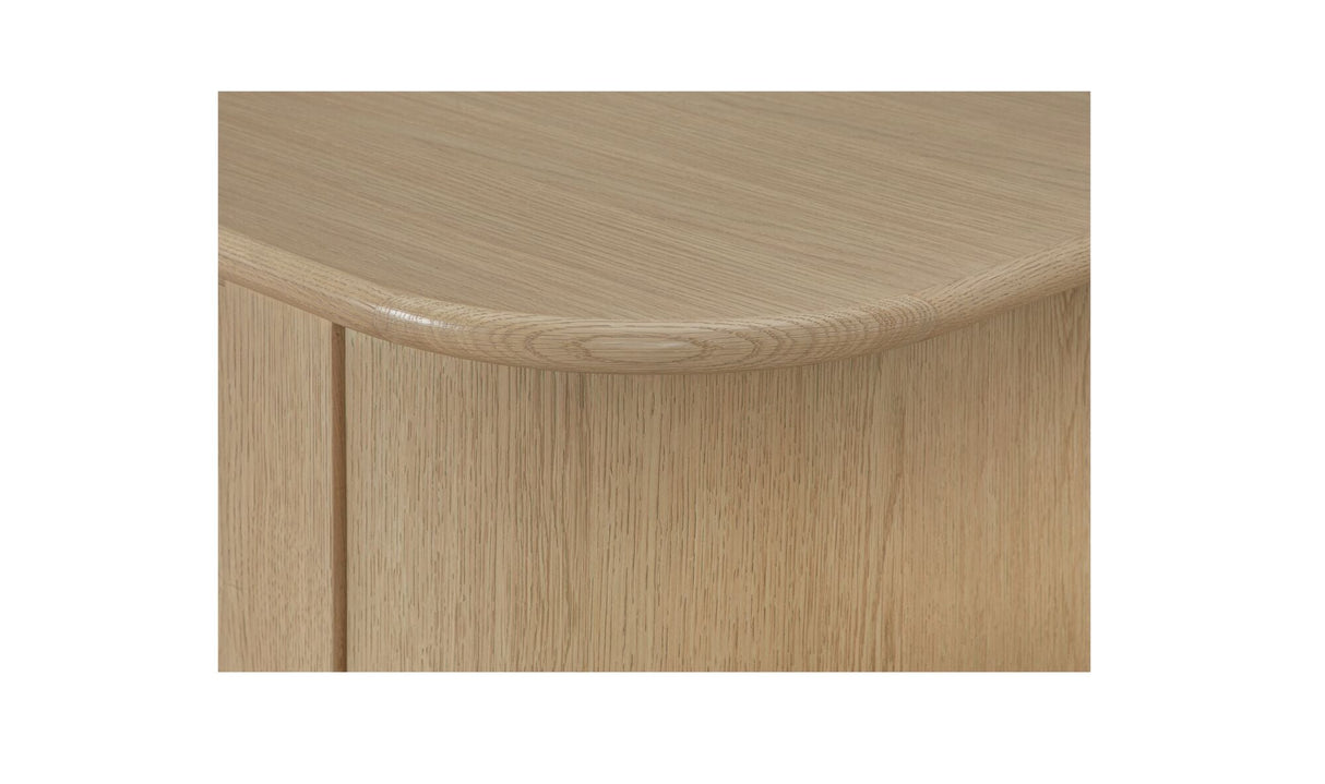 Loren Large Nightstand Natural by Moe's Home at Eve Furniture