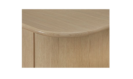 Loren Large Nightstand Natural by Moe's Home at Eve Furniture