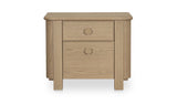 Loren Large Nightstand Natural by Moe's Home at Eve Furniture