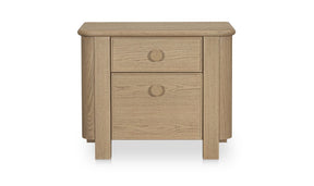 Loren Large Nightstand Natural by Moe's Home at Eve Furniture
