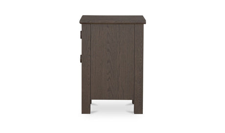 Loren Small Nightstand Dark Brown by Moe's Home at Eve Furniture