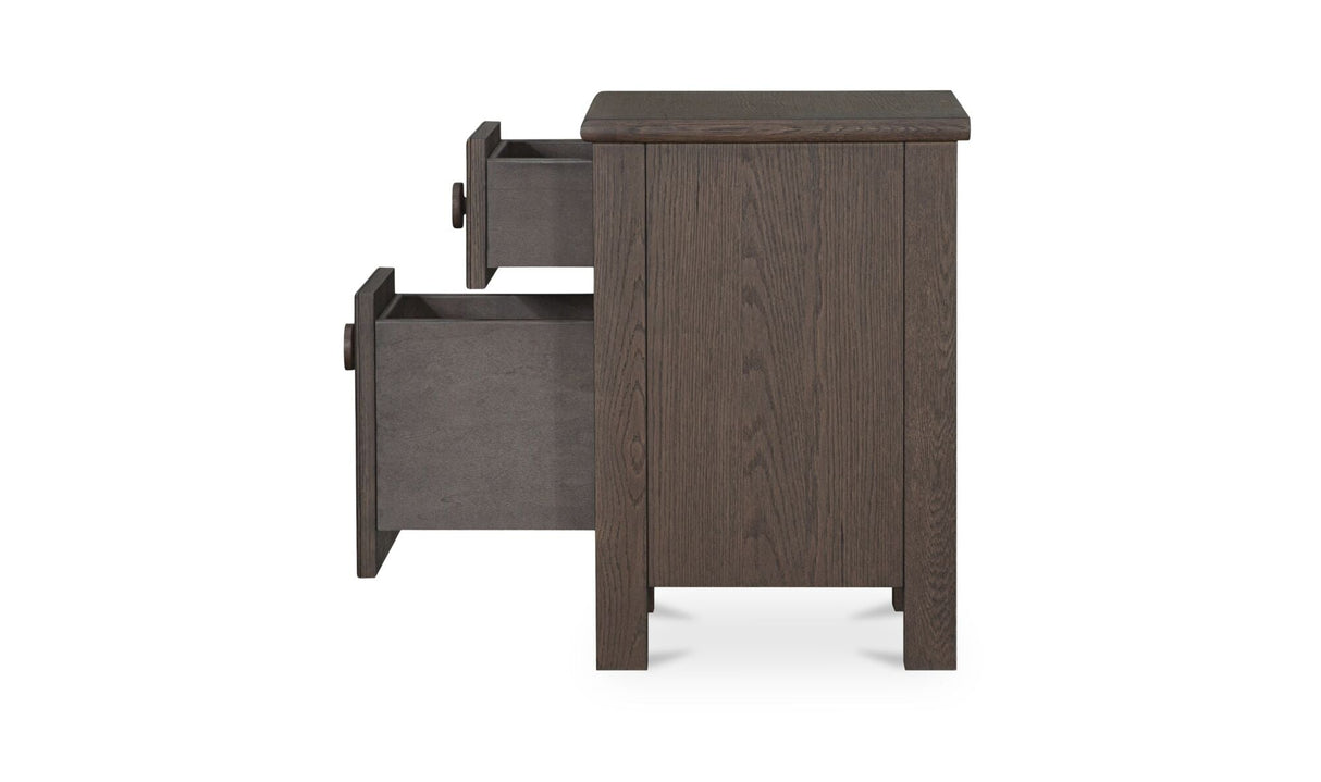 Loren Small Nightstand Dark Brown by Moe's Home at Eve Furniture