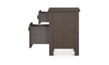 Loren Small Nightstand Dark Brown by Moe's Home at Eve Furniture