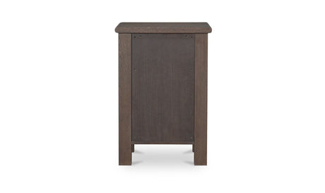 Loren Small Nightstand Dark Brown by Moe's Home at Eve Furniture