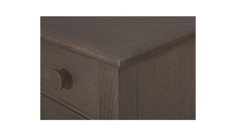 Loren Small Nightstand Dark Brown by Moe's Home at Eve Furniture