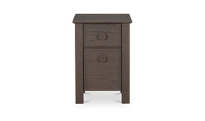 Loren Small Nightstand Dark Brown by Moe's Home at Eve Furniture