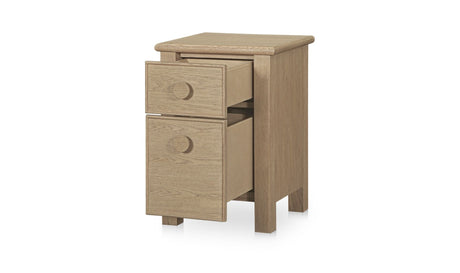 Loren Small Nightstand Natural by Moe's Home at Eve Furniture