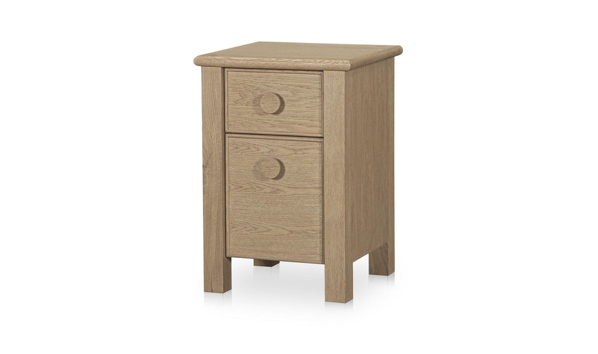 Loren Small Nightstand Natural by Moe's Home at Eve Furniture