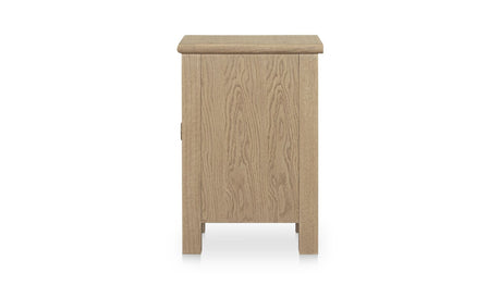 Loren Small Nightstand Natural by Moe's Home at Eve Furniture