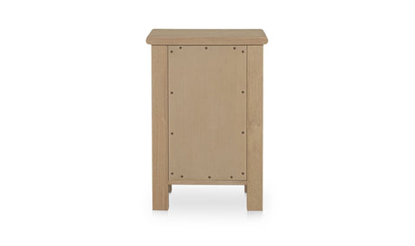 Loren Small Nightstand Natural by Moe's Home at Eve Furniture