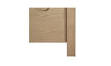 Loren Small Nightstand Natural by Moe's Home at Eve Furniture