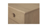 Loren Small Nightstand Natural by Moe's Home at Eve Furniture