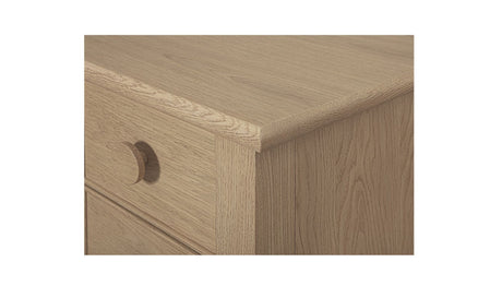 Loren Small Nightstand Natural by Moe's Home at Eve Furniture