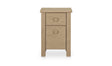 Loren Small Nightstand Natural by Moe's Home at Eve Furniture