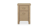 Loren Small Nightstand Natural by Moe's Home at Eve Furniture
