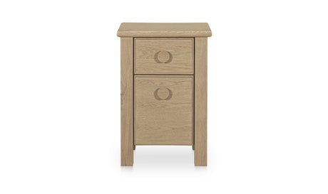 Loren Small Nightstand Natural by Moe's Home at Eve Furniture