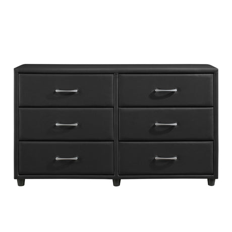 Lorenzi Black Dresser by Homelegance at Eve Furniture