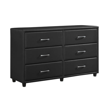 Lorenzi Black Dresser by Homelegance at Eve Furniture