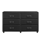 Lorenzi Black Upholstered Platform Youth Bedroom Set by Homelegance at Eve Furniture