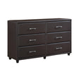 Lorenzi Dark Brown Dresser by Homelegance at Eve Furniture