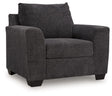 Loreo Ebony Chair by Ashley at Eve Furniture