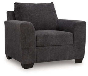 Loreo Ebony Chair by Ashley at Eve Furniture