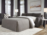 Loreo Ebony Queen Sofa Sleeper by Ashley at Eve Furniture