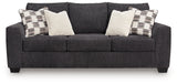 Loreo Ebony Sofa and Loveseat by Ashley at Eve Furniture